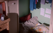 Lumen sleeps in the closet