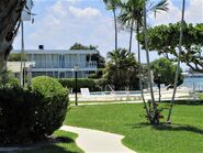 Walkway and pool