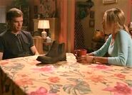 Rita confronts Dexter about Paul Bennett's shoe