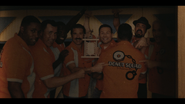 Spencer with Harry, Bobby, Batista and others on a bowling team - 1989 champs.