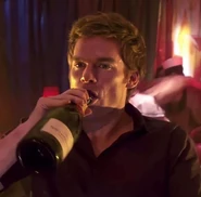 Dexter drinks