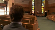 Dexter attends Doakes' funeral, the only one to do so besides Doakes' family and LaGuerta