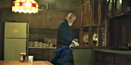 Cabin's kitchen