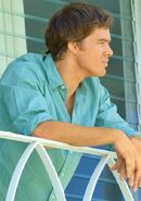 Dexter at apt.jpg (39 KB) Dexter outside his apartment