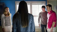 Dexter, Hannah, Deb, and Zach