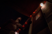 Dexter at Benny's door