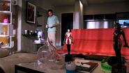 Dexter breaks into Louis Greene's penthouse