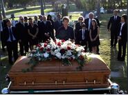 Rita Morgan's funeral