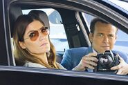 Debra Morgan and Elway spy on an unfaithful husband