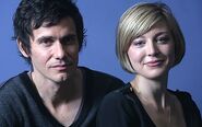 Christian Camargo with wife, Juliet Rylance