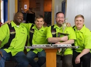 Dexter's bowling team