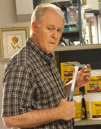 Arthur selects a hammer