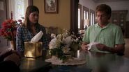 Deb and Dexter meet with a funeral director