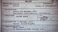 Real Oliver Saxon birth date