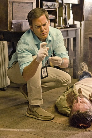 Dexter Morgan, blood spatter analyst