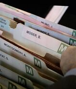 Brian Moser's medical records.