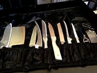 Dexter's kill tools. Majority of which were custom-made for the