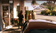 Deb and Angel arrive at the Pink Motel