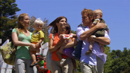 Dexter tells moms there's nothing wrong with Harrison
