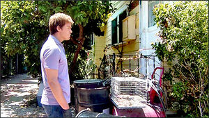 Dexter outside Boyd's house 3