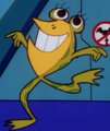 Dee Dee as a Frog