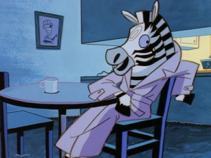 Things That Go Bonk in the Night zebra
