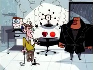 Dexter's cameo appearance in Powerpuff Girls episode - Criss Cross Crisis