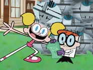 Look everyone! It's Dexter, the designer of the hat.