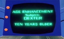 The Hydro-Cosmetic Acceler-ager's Monitor set to 10 years older (Babysitter Blues)