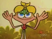 "My hair's warmer than my bottom."