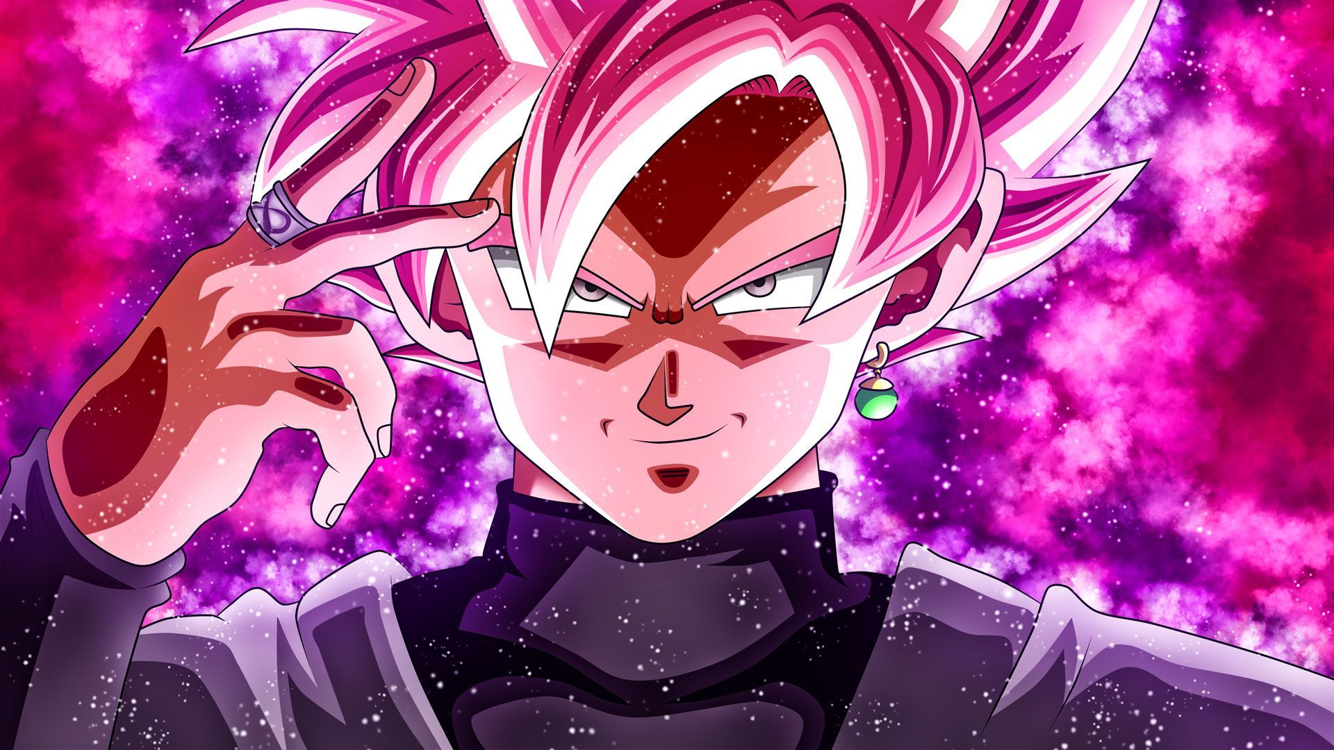 Các fan hâm mộ của Goku Black và series Dragon Ball Super chắc chắn sẽ thích hình ảnh này. Trong đó, Goku Black trang bị bản Rose cực kỳ đáng sợ và dường như đã tìm được một ông chủ mới đáng gờm. Chỉ cần nhìn vào ánh mắt của anh ta là bạn có thể thấy rõ!