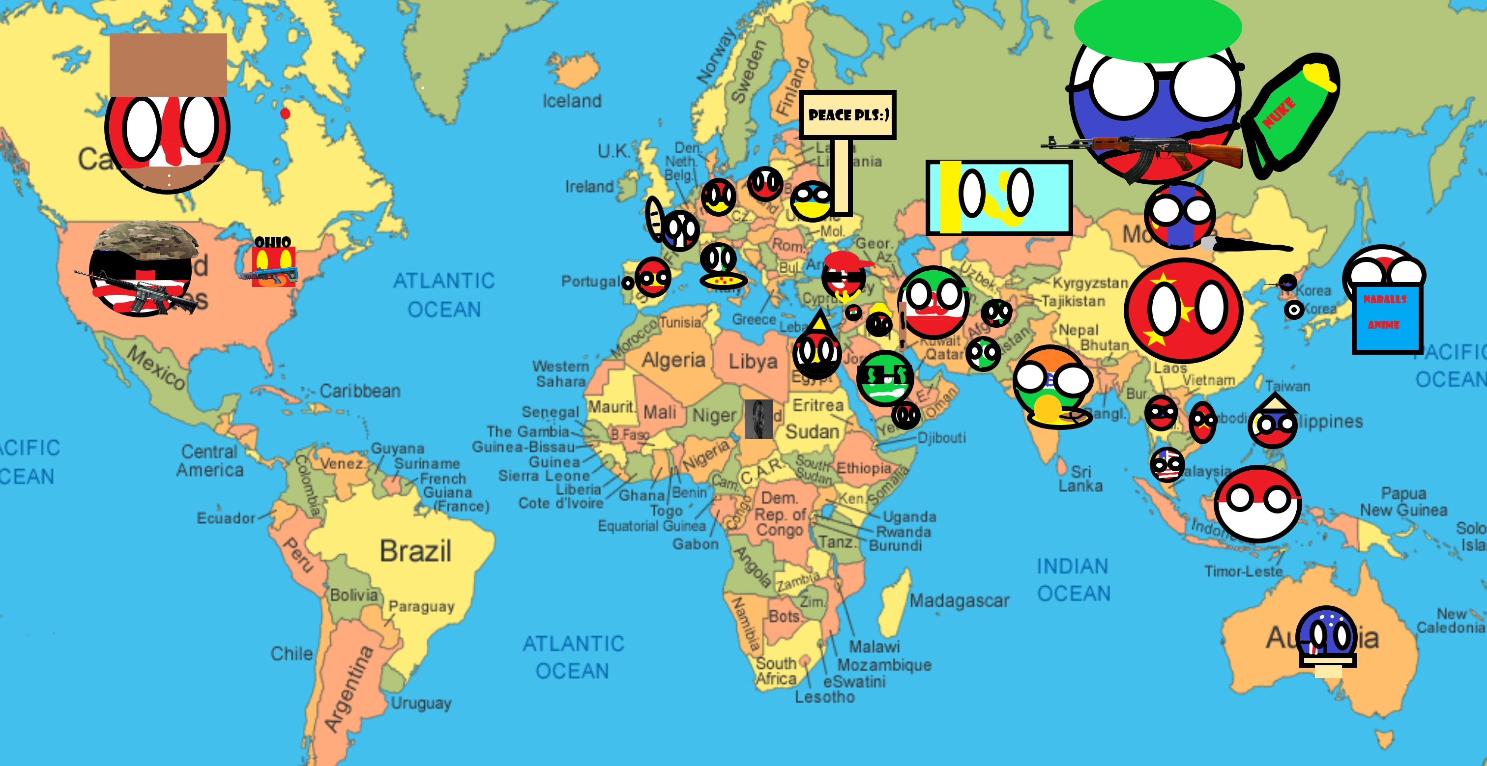 Countryball world (Added New Countries Lol) | Fandom