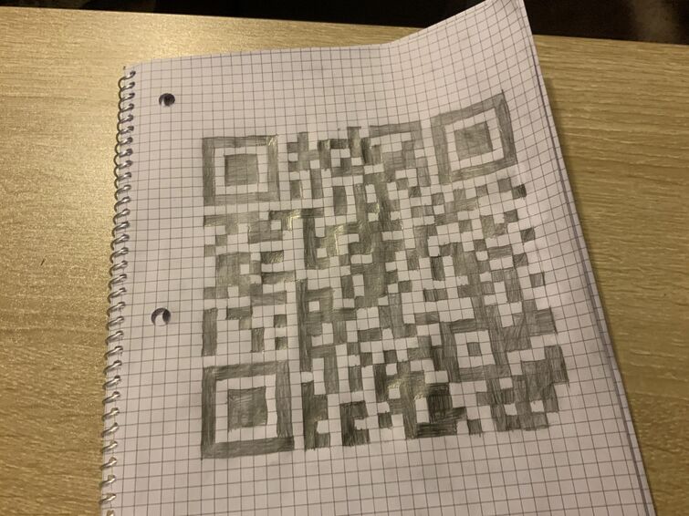 So I made a QR code that rick rolls you