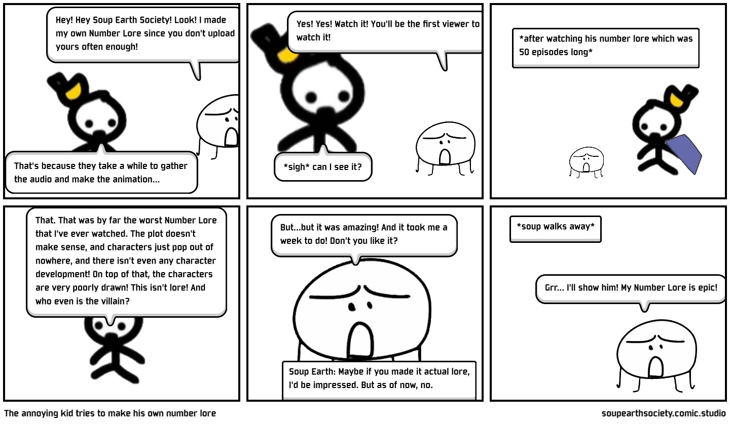Number Lore But its Interactive (4) - Comic Studio