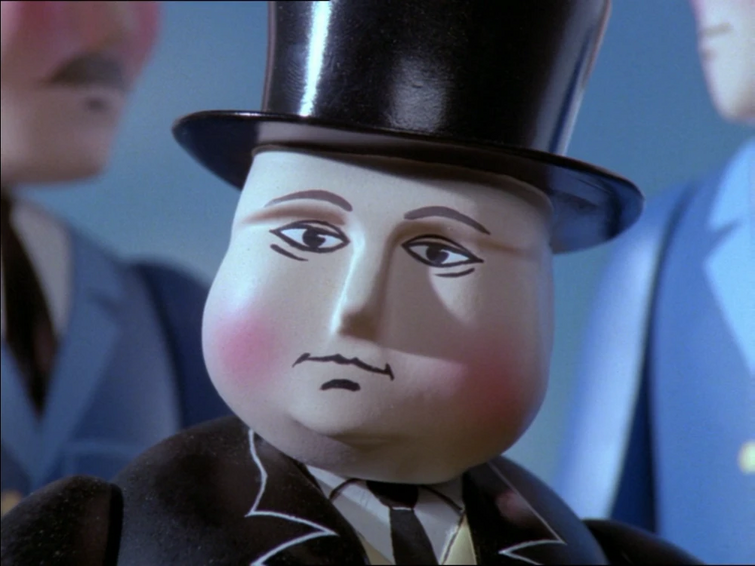 Reverse mine. Sir Topham hatt real Life.