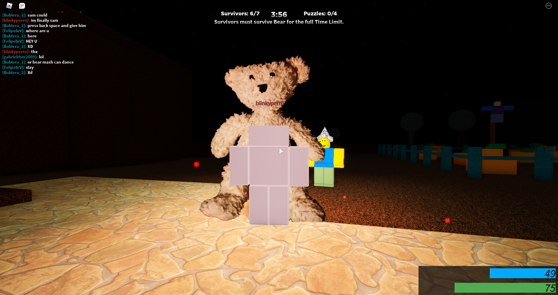 Ok As Sam Is Back In My Server Someone Has Him And I Did This Fandom - bob xd lol roblox