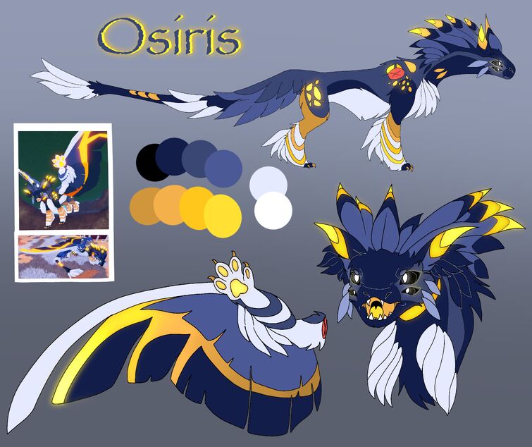 Osiris Character Reference Sheet | Fandom