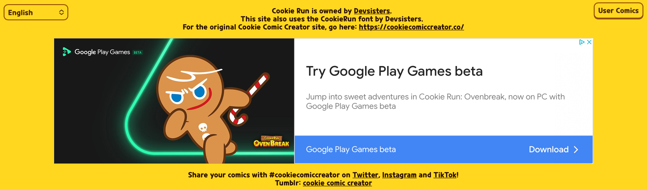 You can now play Cookie Run games on PC through Google Play Games Beta :  r/CookieRunKingdoms