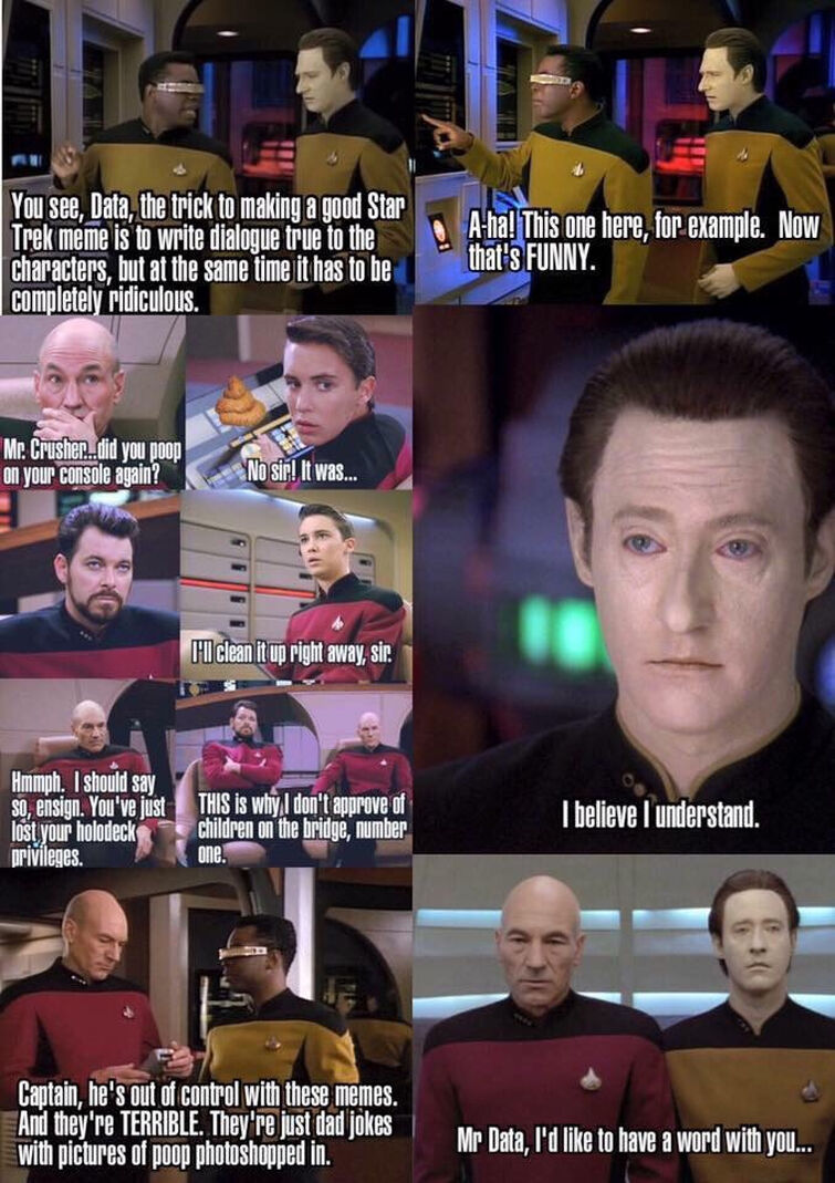 THERE ARE FOUR BEANS!!! : r/startrekmemes