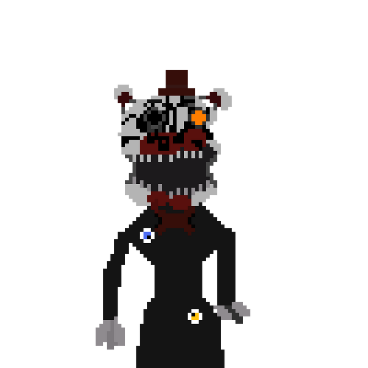 Pixilart - molten freddy ennard by Yuri-MartinARTS