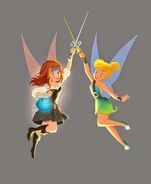 Tink and Zarina-disney fairy book