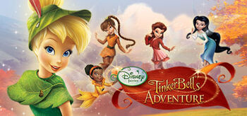 Tinker bell adventure header