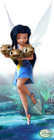 Silvermist and tadpole friends