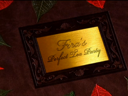 Fira's Perfect Tea Party in-universe book cover