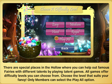 Fairy Talents Dress Up Game