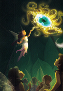 Lyria, as she appears in Tinker Bell and the Lost Treasure (book)