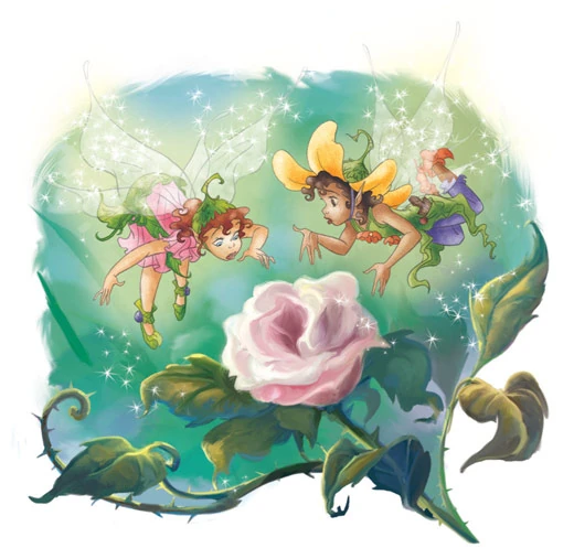 Fairy Pink rosebush | Disney Fairies Wiki | Fandom