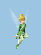 Tinker Bell's winter's attire