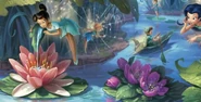 Water-talent fairies in Lilypad Pond