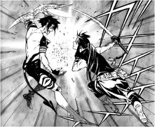 Kanda and Alma clashing